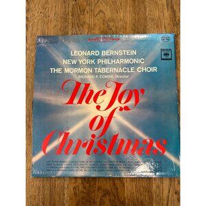 Leonard Bernstein "The Joy Of Christmas" Vinyl LP XSM 75090 Record Album